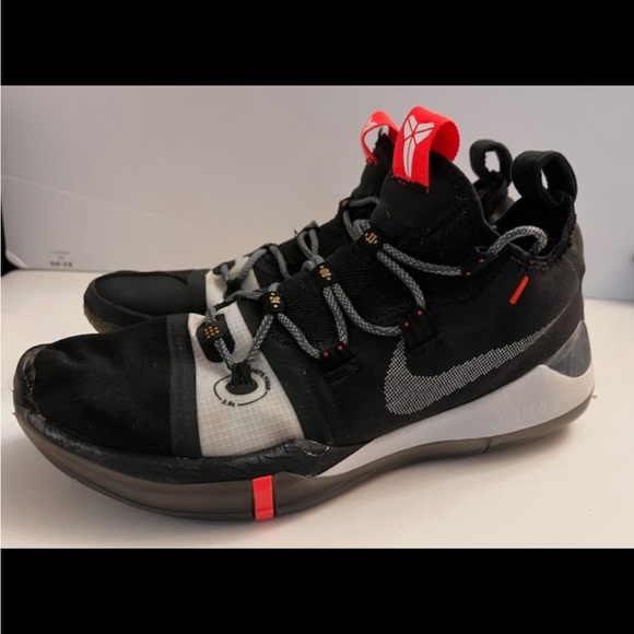 RARE Nike Kobe AD Exodus Black Red AV3555-001, 2018, Men's Size 43 9.5 - Picture 3 of 12